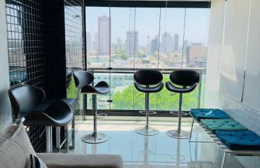 Ap 3 Q executivo e funcional wi-fi e estacionamento lazer e trabalho - Foto 64