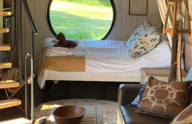 Oak Tree Lodge: Unique 2 level Shepherd's Hut: Dartmouth - Foto 28