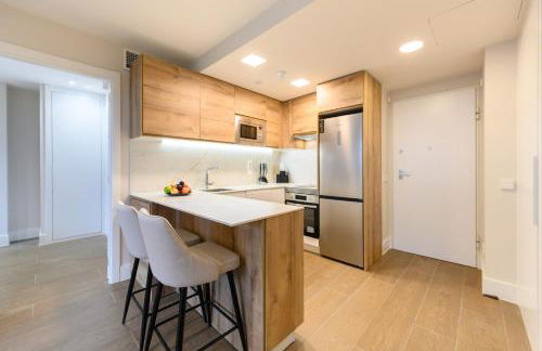 JES214B - Piso de lujo de 1 dormitorio con hermosas vistas a la ciudad - Alquiler temporal - Foto 7