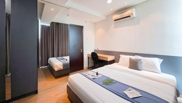 Well Designed 2Br At Brooklyn Alam Sutera Apartment - Foto 4, Habitación