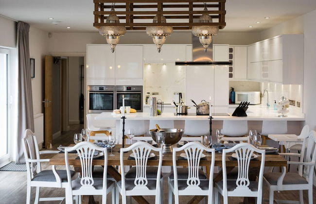 The Hawthorns - Large Luxury Cottage Hot Tub Sea Views - Foto 49