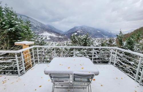 Chalet Cocoon en lisière de forêt, avec grande terrasse, et vue 'waouh' - Foto 33