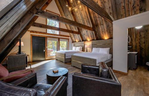 Cove Creek Lodge 211 Standard Double Queen Fireplace Room - Foto 2