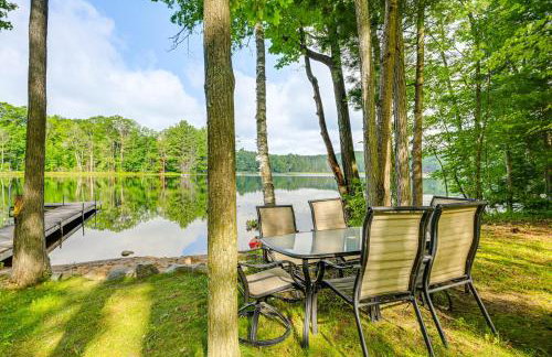 Lakefront Home with Private Beach in Rhinelander! - Foto 28