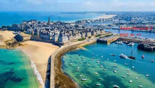 Duplex Saint Malo Saint Servan plage à 100m Intra Muros à 7min à pied - Foto 4