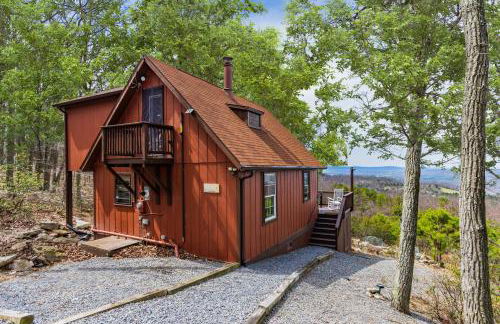 Mountaintop Views, Hot Tub, Deck, Fire Pit & WiFi - Foto 23