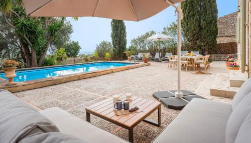 Villa Es Figueral - Foto 4, Garden, sunbed, Garden view