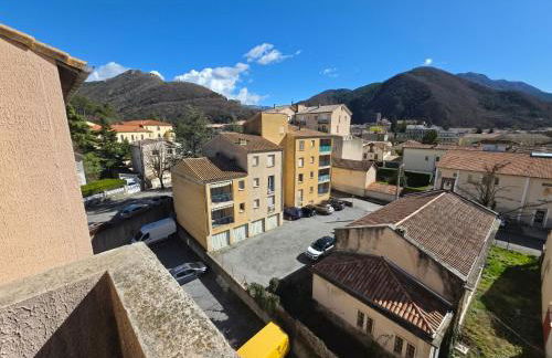 Studio avec balcon et vue panoramique sur le Cousson proche Thermes - Foto 3