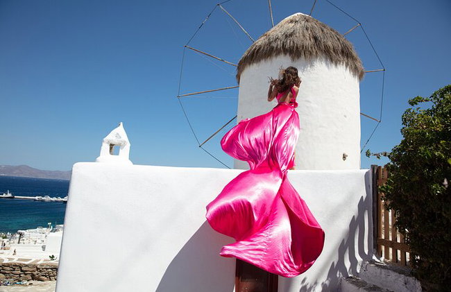 Mykonos Flying Dress High End Professional Photographer - Photo 17