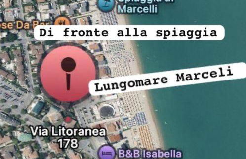 Conero casa- Marcelli di Numana in Via Litoranea 178 Fronte Mare con Pass Parcheggio Gratuito - Foto 2