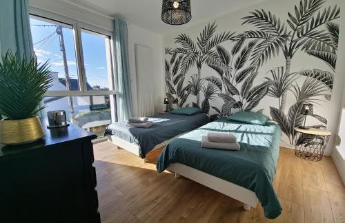 300m de la mer, villa moderne spacieuse 6-12 pers à Trévignon - Foto 47