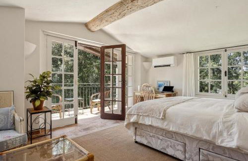 Superbe villa de 5 suites, climatisation, piscine, tennis, hauteurs de St Paul - Foto 5