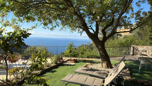 Appartement Eze Village proche Monaco fabuleuse vue mer et vieux village - Foto 3