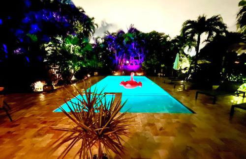MIAMI Art Villa Heated Saltwater Pool with SPA EV - Foto 58