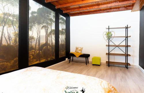 MAISON "Jungle House" 90 m2 BILLARD, RÉTROPROJECTEUR, BAR À JEUX , VINYLE, WIFI FIBRE, idéal PRO & FAMILLE à Montbrison - Foto 26