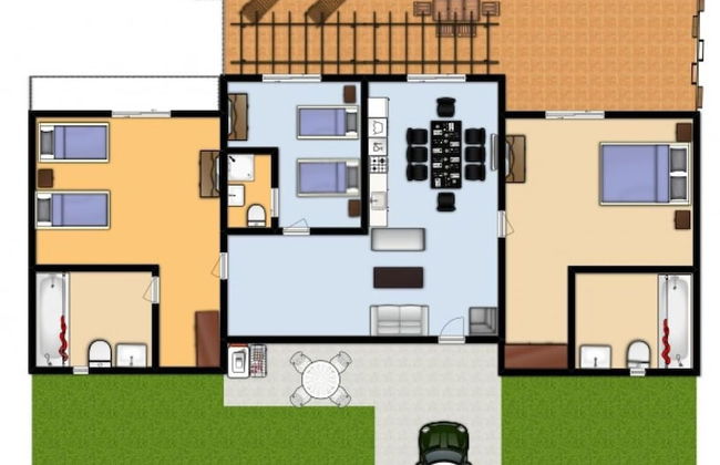 Villa Cherry Large Private Pool Walk to Beach Sea Views A C Wifi Car Not Required - 2180 - Foto 19