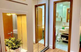 Lindo e aconchegante com lareira cond c/ piscina - Foto 14