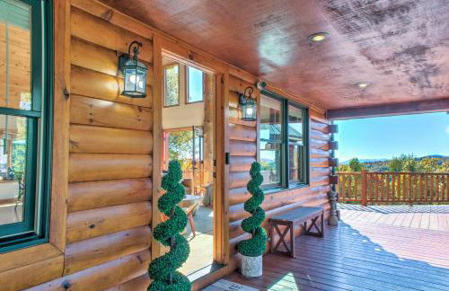 Stunning Mountain Cabin with Views and Hot Tub - Foto 30