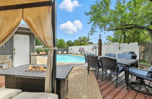 The Oasis 3BR house near stadium and DFW with Pool - Foto 1