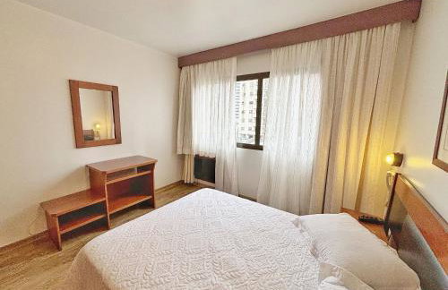 ENB1047 Flat hotel no centro de SBC para 2 pp Espaço e Conforto - Foto 2