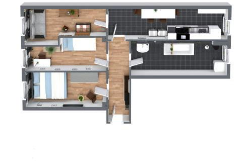 *NEU*Family&Work*WLAN*Ntflx*Cozy*Zentrum*TopLage - Foto 54