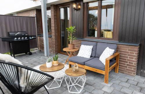 Cozy Souterrain Terrasse Garten Panoramablick - Foto 3