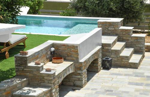 Andros Neoclassical Villa NP1926 with Private Pool - Foto 8