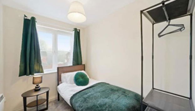 Stylish 2 bed Apt - Free Parking - Foto 2, Habitación