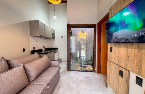 Flat Fernandes - confortável no Centro de Bonito com Wifi e Ar condicionado - Foto 17