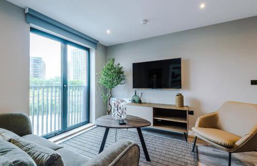 Stylish Leeds City Centre Flat - Free Parking - Foto 34