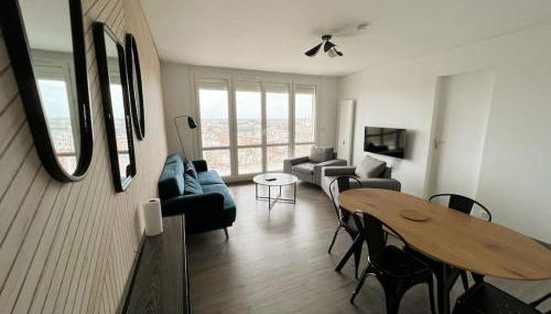 Une chambre privée bleu dans un appartement partagé - Foto 4