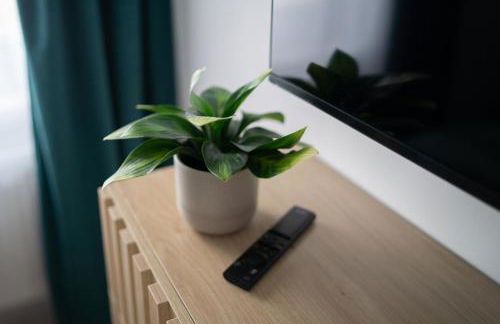 Modernes, zentrales Apartment mit Boxspringbett und Waschmaschine - Foto 24