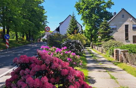 Ferienwohnung zentrale Lage Parkplatz kostenlos Grill Terrasse Fahrradraum Kromlau - Foto 1