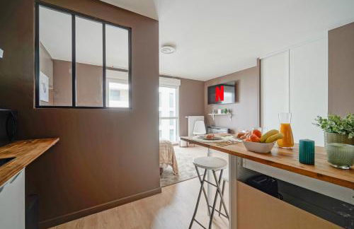 Le Bobibrown - Proche Métro 5 et tram, parking, résidence neuve - Foto 4