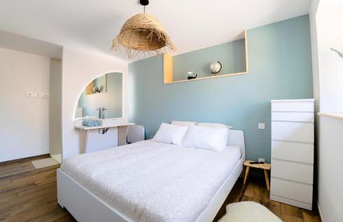 Grange rénovée avec piscine chauffée Baie du Mont St Michel - Foto 15