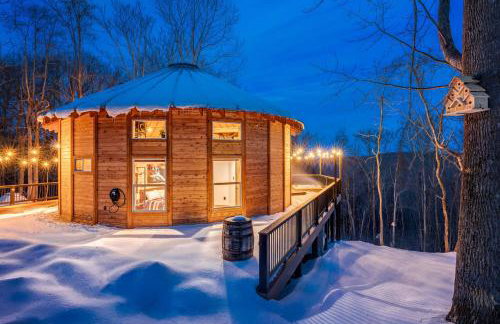 Shenandoah Yurt: Hot Tub~Wood Stove~WiFi~EVcharger - Foto 40