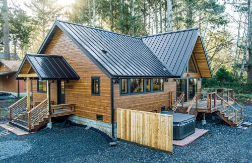 Beautiful Ocean View Cabin and Hot Tub! - Foto 75