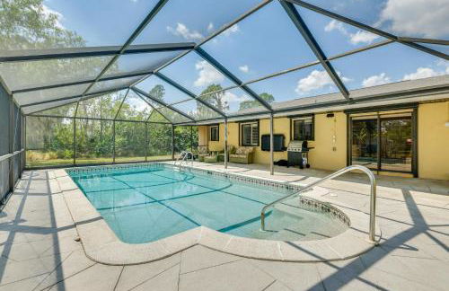 Saltwater Pool and Lanai Lehigh Acres Escape! - Foto 1