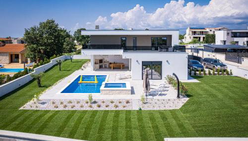 Villa MaEm in Central Istria for families with Sauna, Whirlpool & Sea View - Foto 5