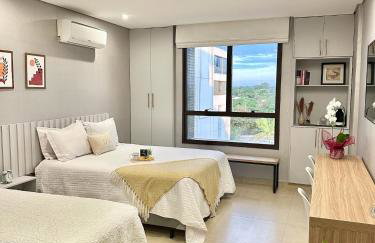 Flat aconchegante - Perto de Tudo - Vista Livre - Estacionamento privativo e Portaria 24h - Wi-Fi 600mbps - Foto 12