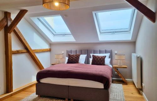 maremar - Apartments am Ferberturm - Luxus Boxspringbett - Küche - Arbeitsplatz - WLAN - Foto 7