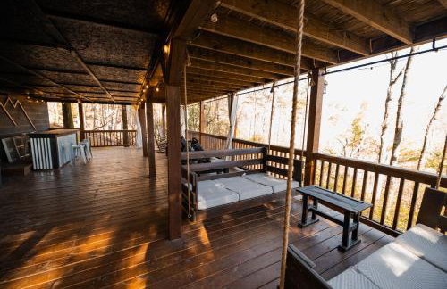Quiet Ellijay Cabin 2 Master Ensuites, Stunning Views, Hot Tub, Dogs Welcome - Foto 26
