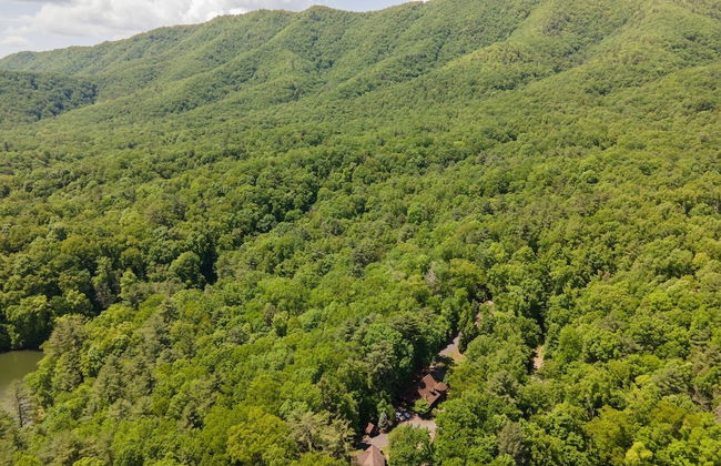 Tree Top Lodge - Gorgeous Lake Cabin With Hot Tub & Magnificent Views Of Forests And Mountains! 3 Bedroom Cabin by Redawning - Foto 22