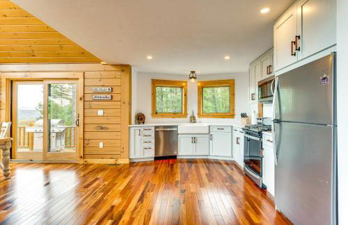 Mtn-View Deck Scenic Conway Log Cabin! - Foto 9