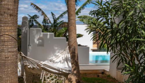 Ibiza Style Villa with pool by Prime Spanish Holidays - Photo 3, Garden, sunbed, Garden view