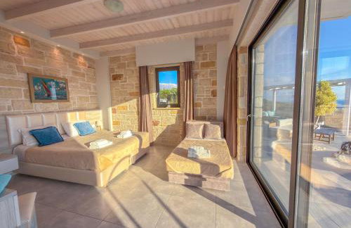 Paleokastro Villas with Private Heated Pool, Top Views - Next To Center - Top WiFi - Photo 32