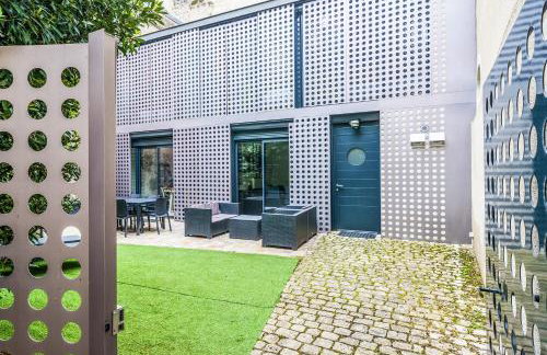 Maison d'architecte centre Tours jardin, climatisation, parking 5 p - Foto 24