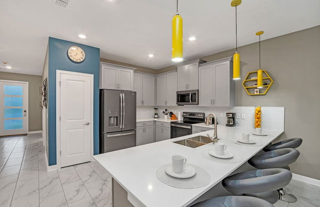 Magical Family Home 8min-disneyworld Pool Spa Sleeps 22 Stl103 - Foto 25