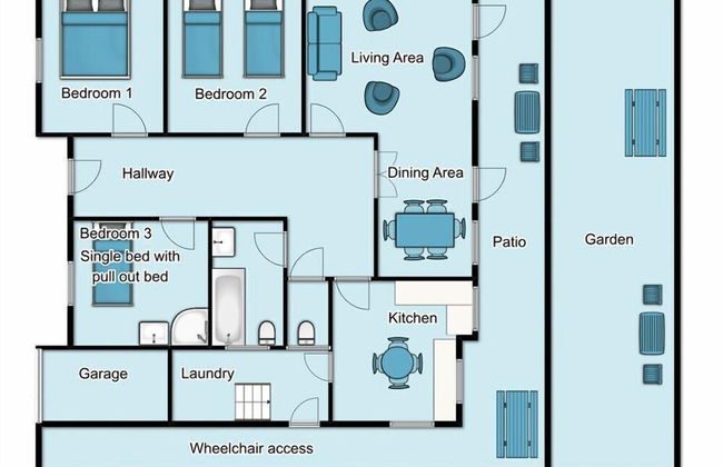 Dean Court Garden Parking by Brighton Holiday Lets - Foto 13