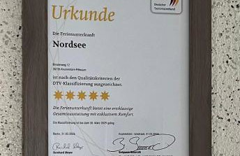 Ferienwohnung Nordsee in Pewsum mit Dachterrasse, 2 Schlafzimmer - Foto 23